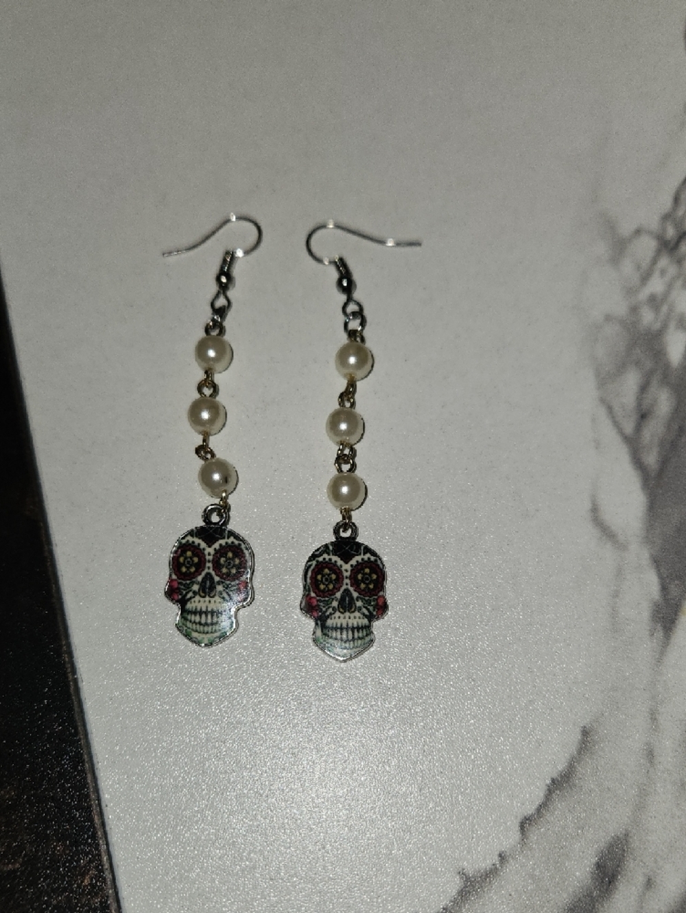 Handcrafted Sugar & Spirit Drop Dangle Earrings - Picture 5 of 5